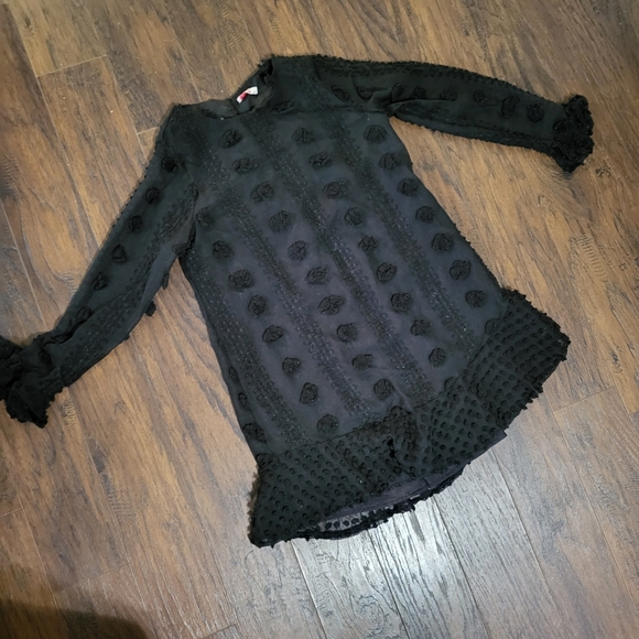 La Ros Black Shift Dress Medium - Picture 13 of 13